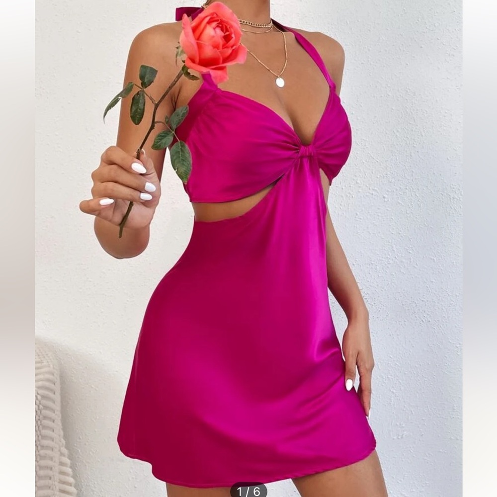 Hot Pink Dress